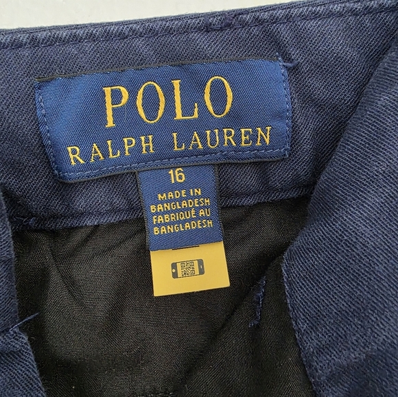 Polo Ralph Lauren boy's navy khaki pants, size 16 - Picture 4 of 8